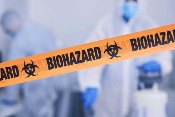 Professional Biohazard technician working in Ocala, FL